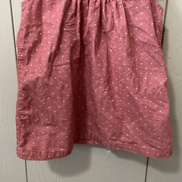 H&M Pink and White Spotted Corduroy Jumper - Picture 3 of 5